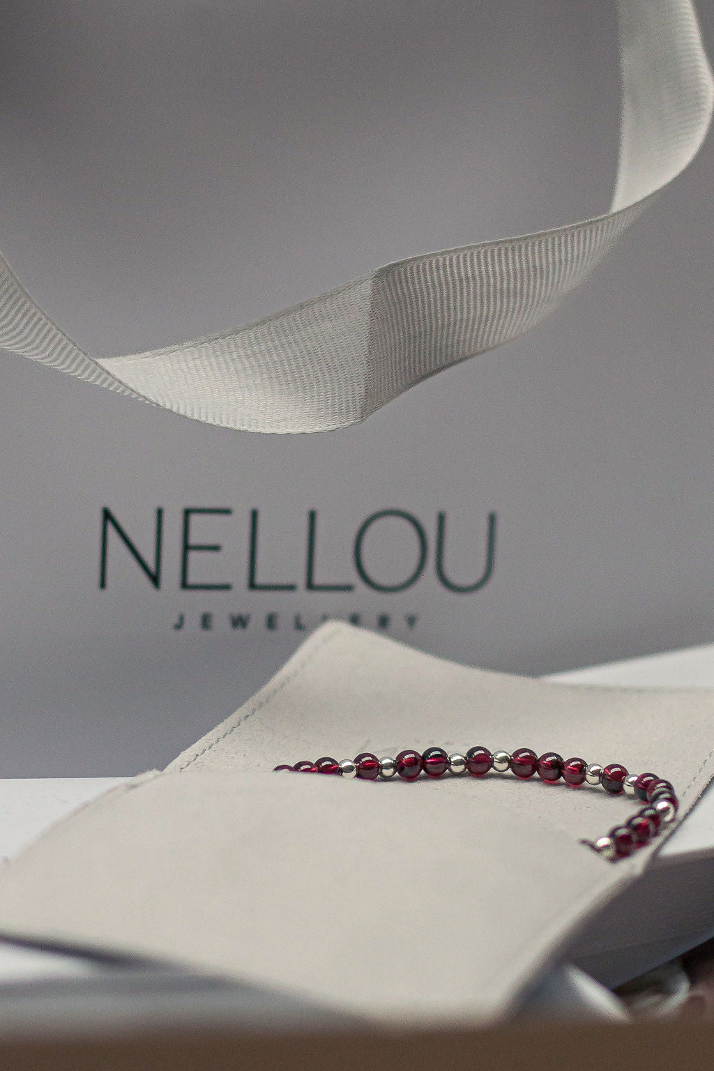 Garnet Bracelet for the Best Birthday Present