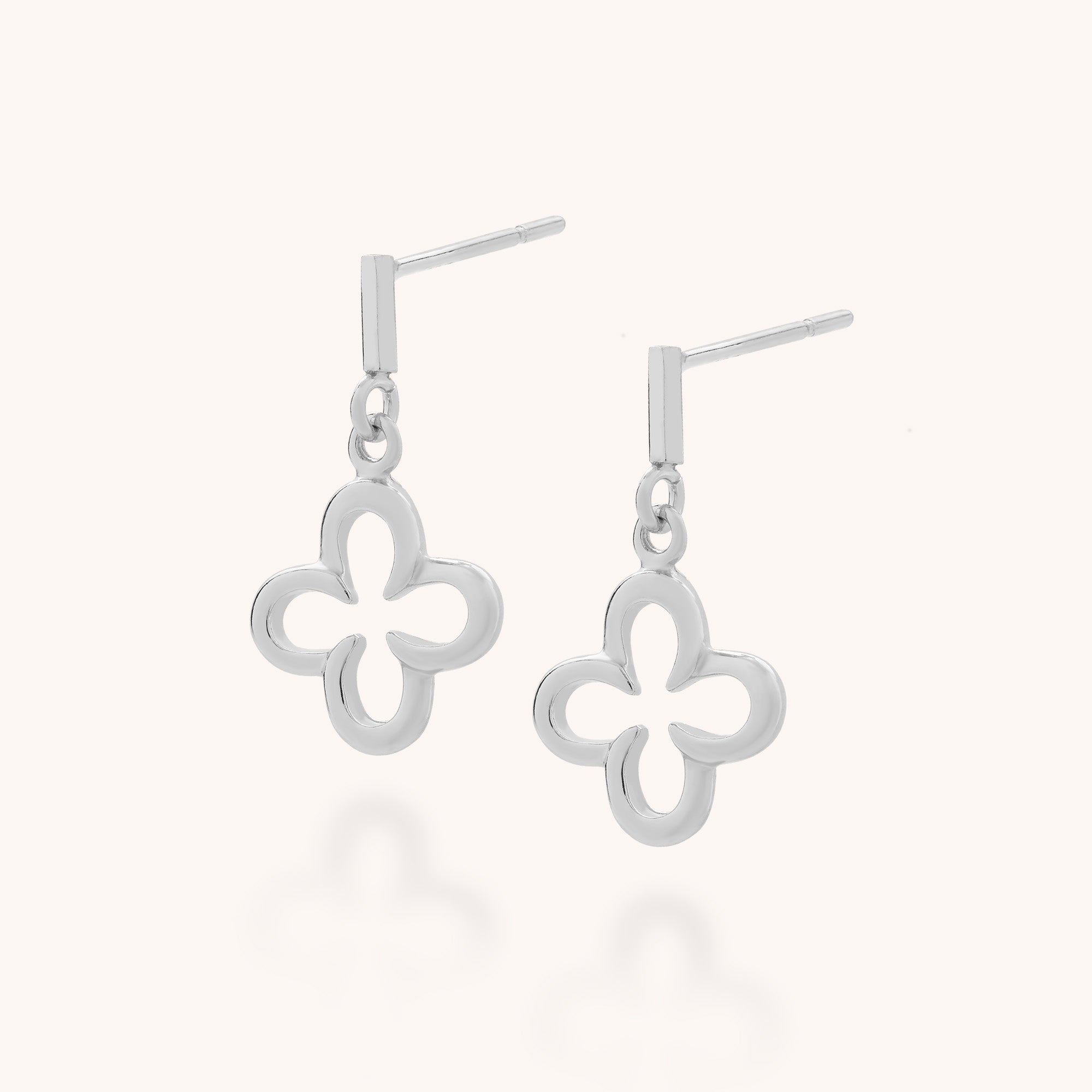 Clover Drop Earrings