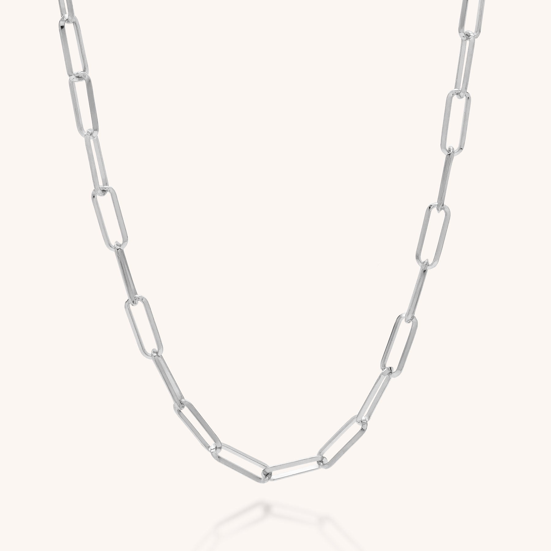Triangular Paperclip Necklace