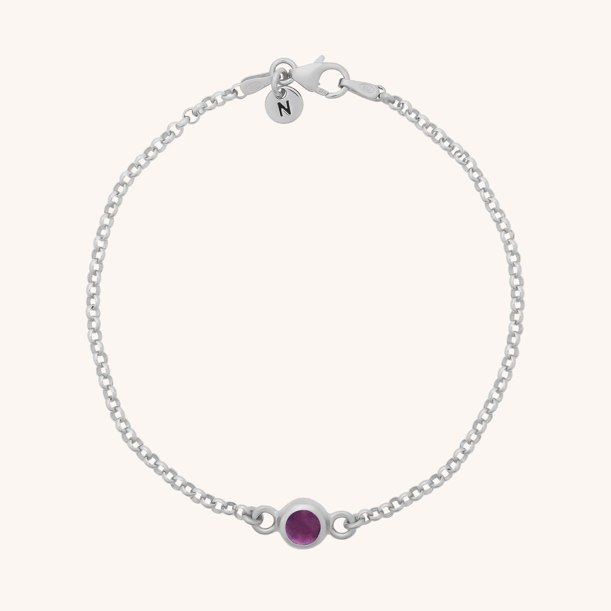 Birthstone Gem Dot Bracelet