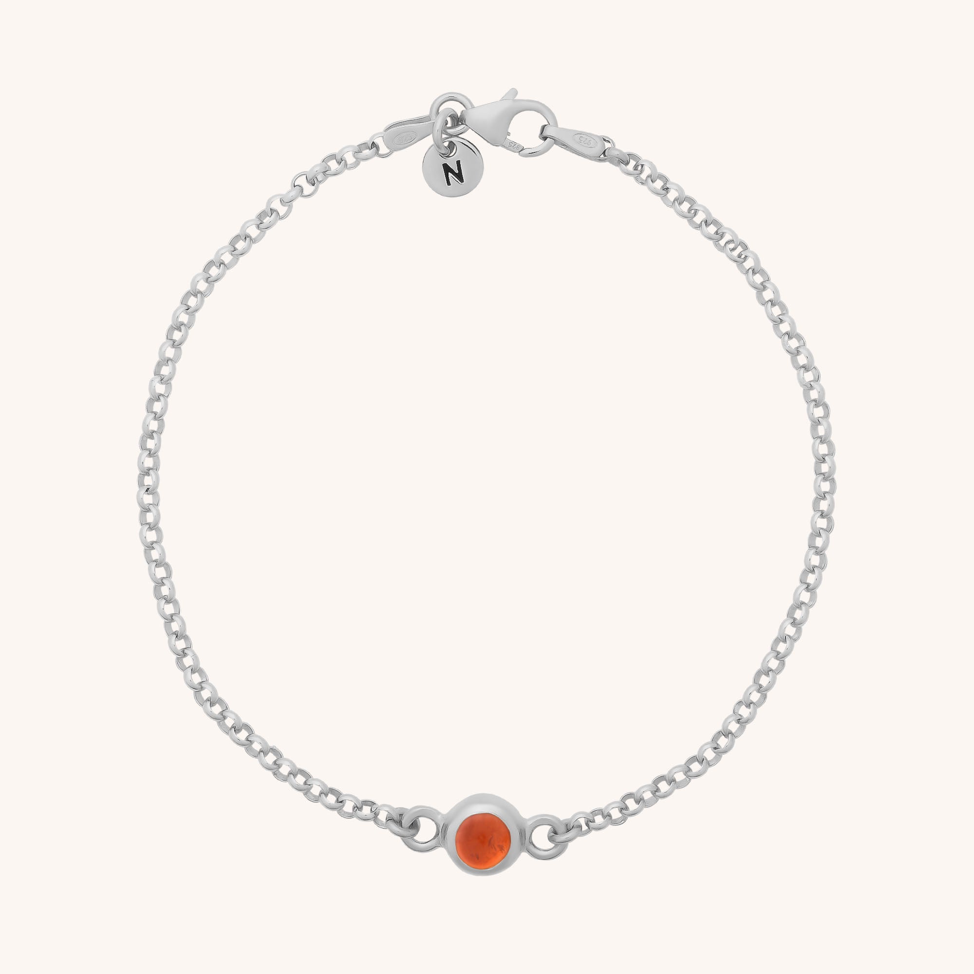 Birthstone Gem Dot Bracelet