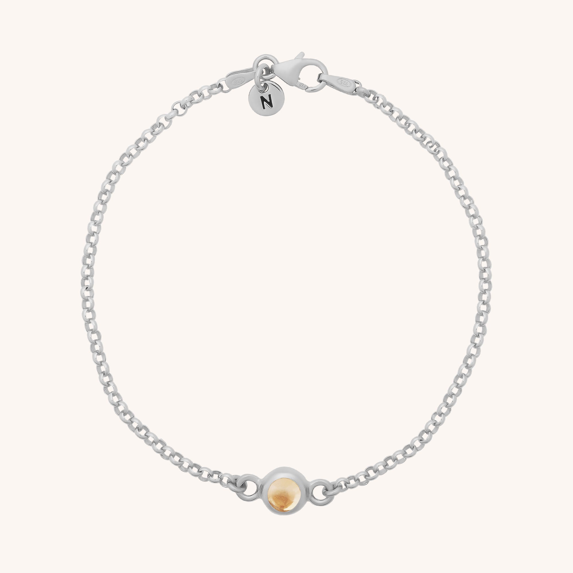 Birthstone Gem Dot Bracelet