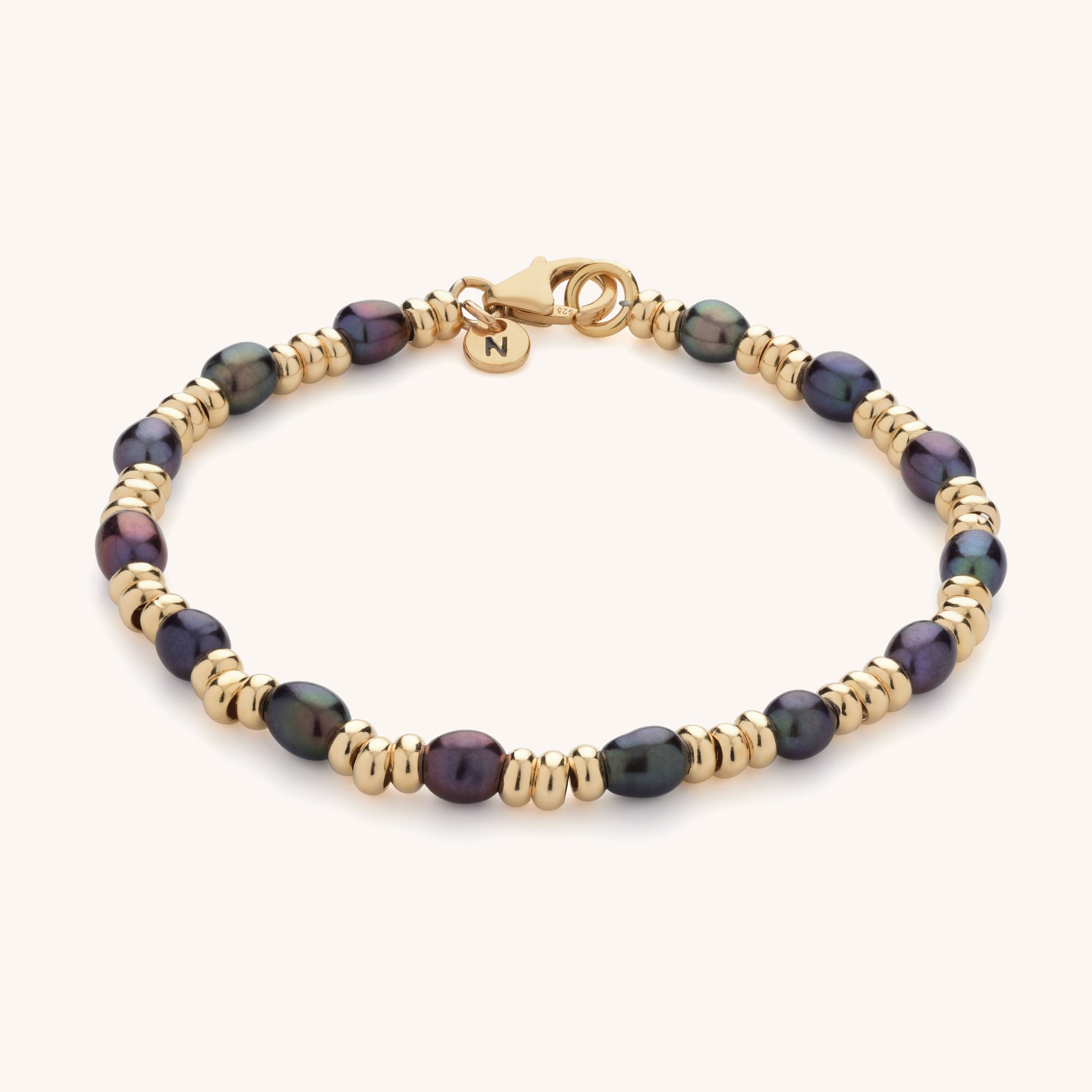 Ellen Gem Pearl Bracelet