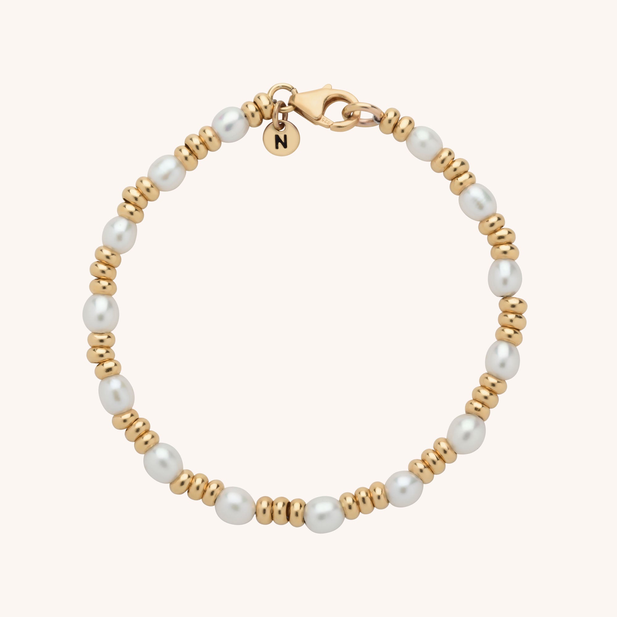Ellen Gem Pearl Bracelet