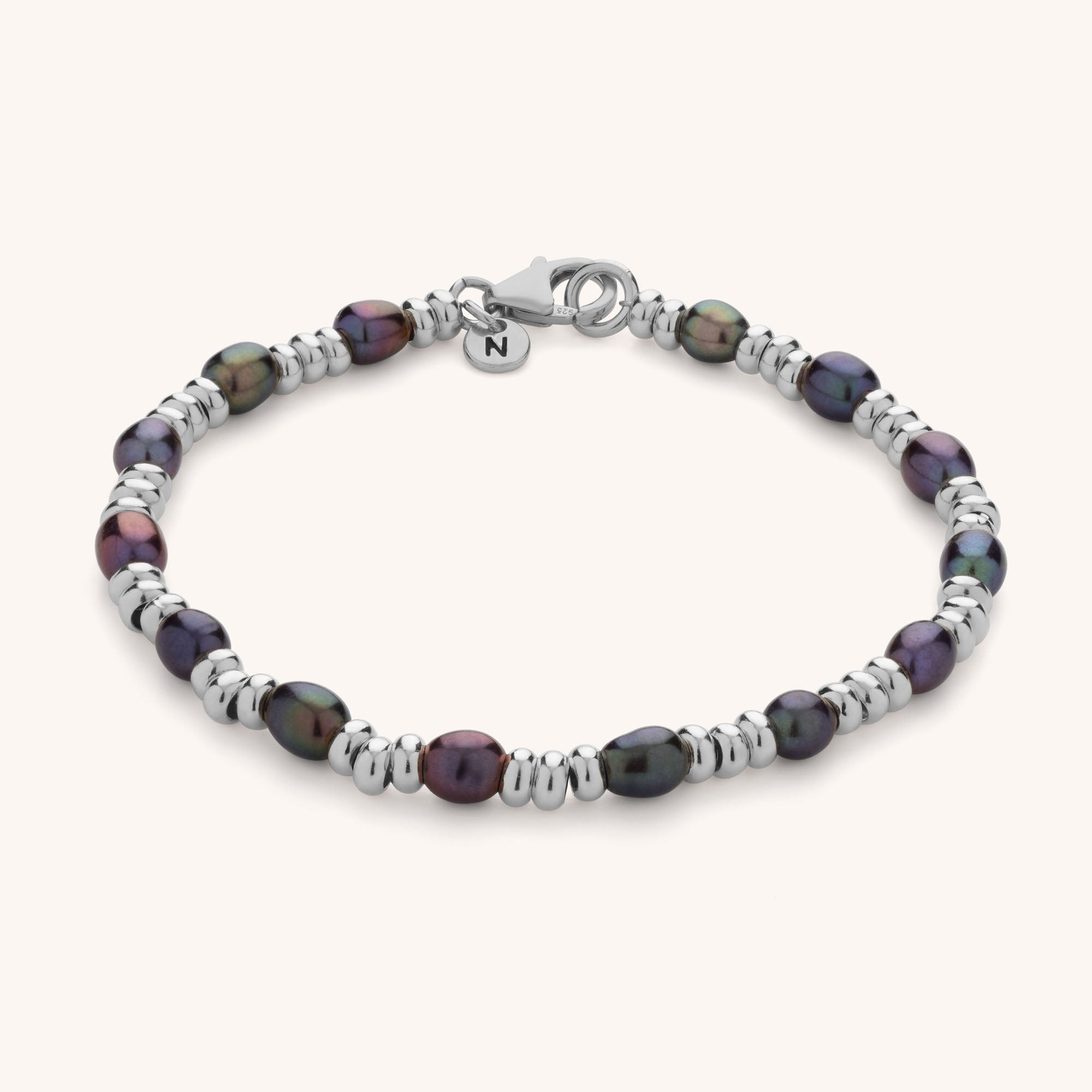 Ellen Gem Pearl Bracelet