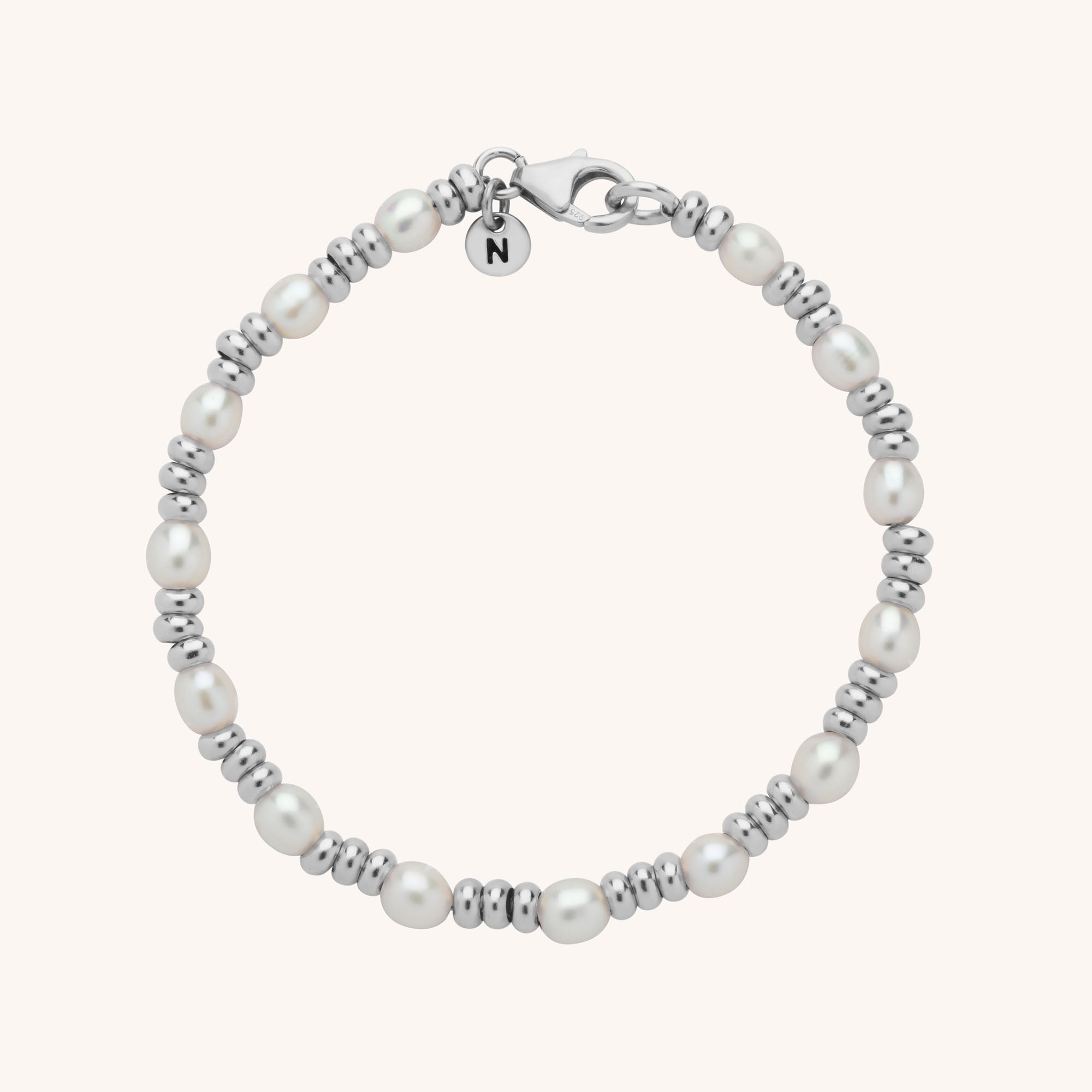 Ellen Gem Pearl Bracelet