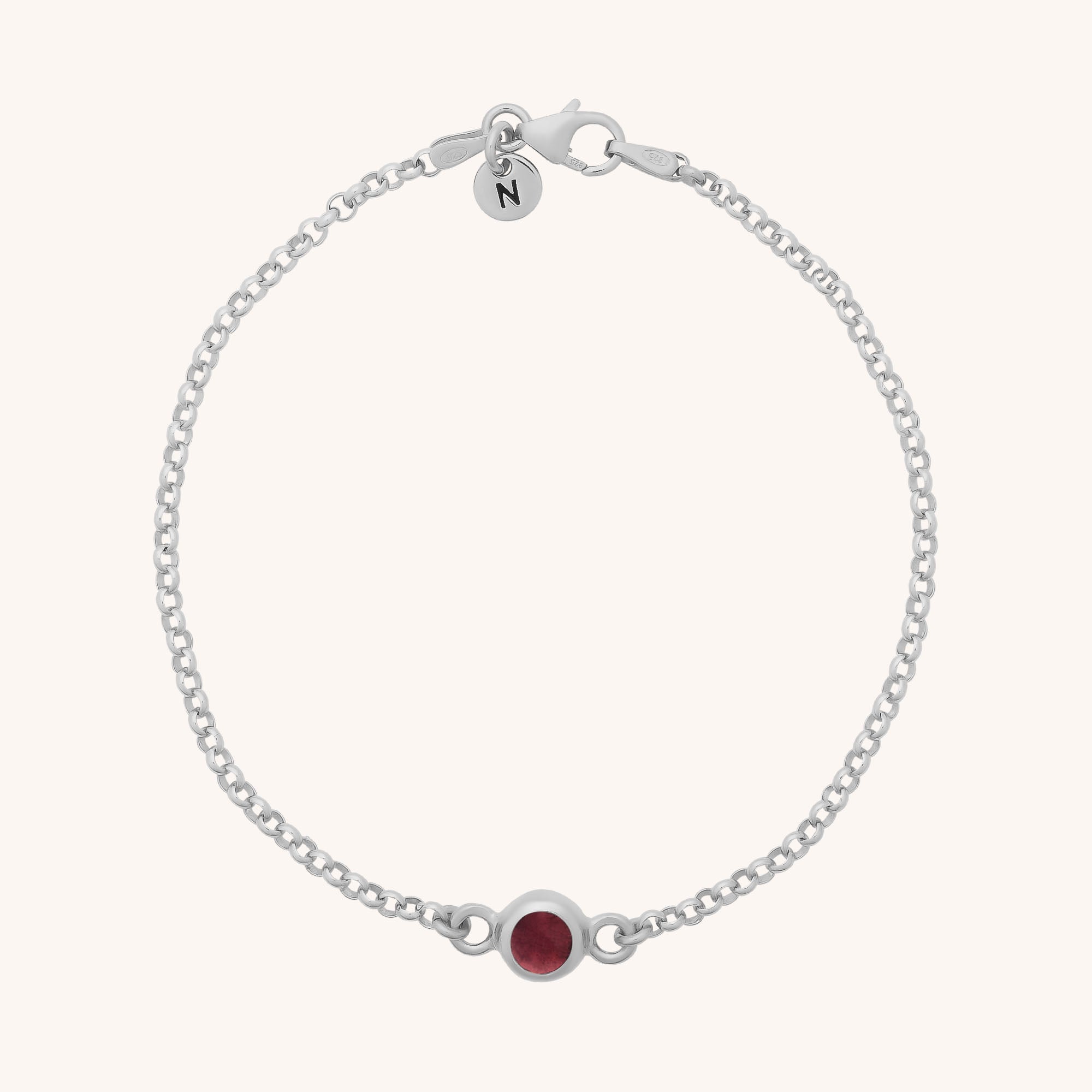 Birthstone Gem Dot Bracelet