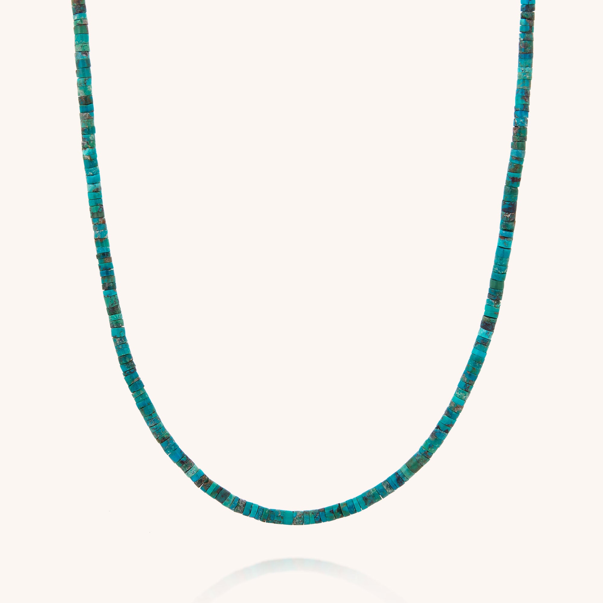 Turquoise Heishi Necklace