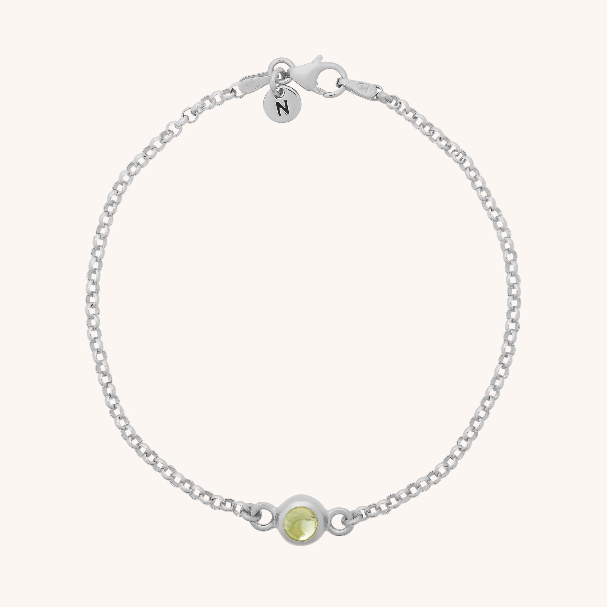 Birthstone Gem Dot Bracelet