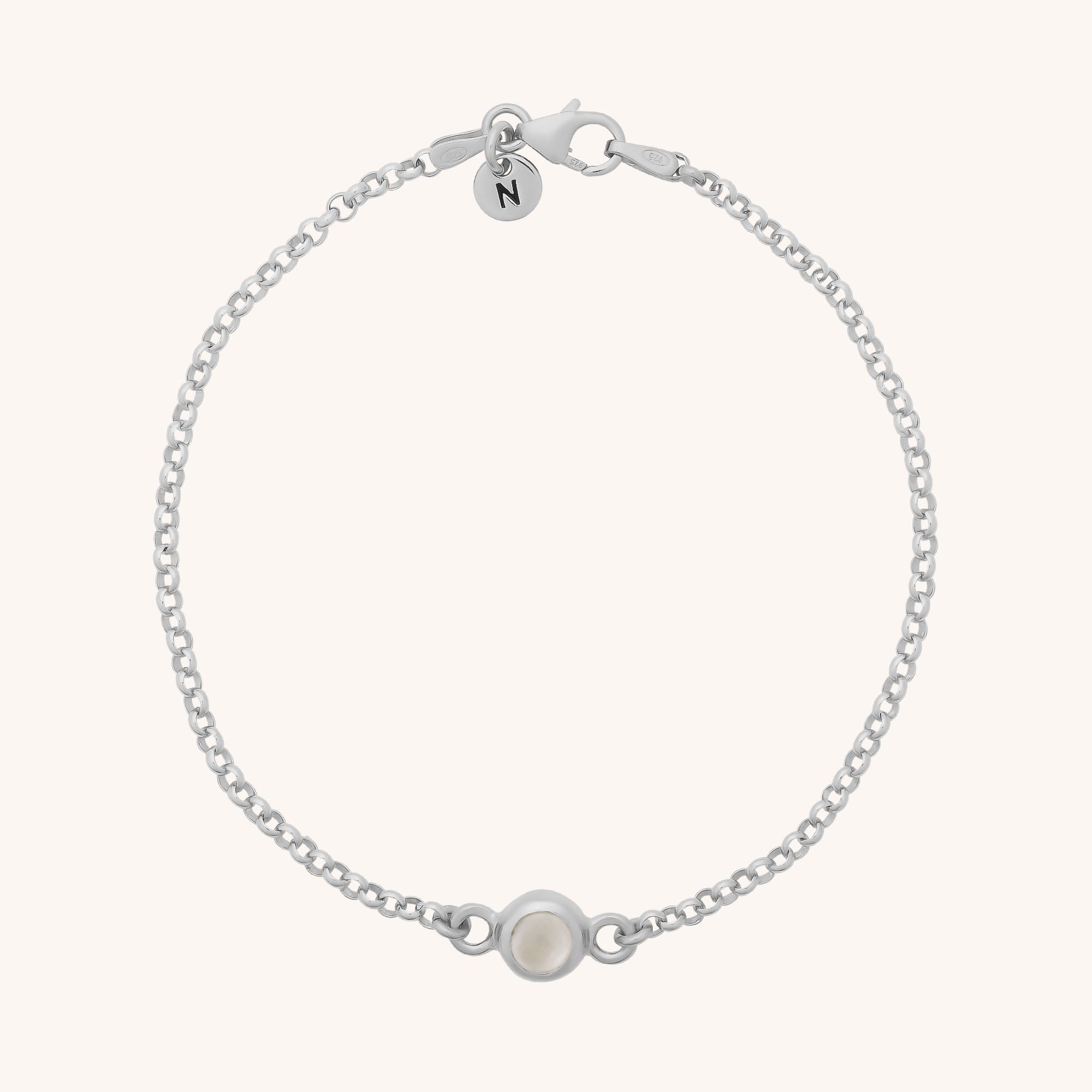 Birthstone Gem Dot Bracelet