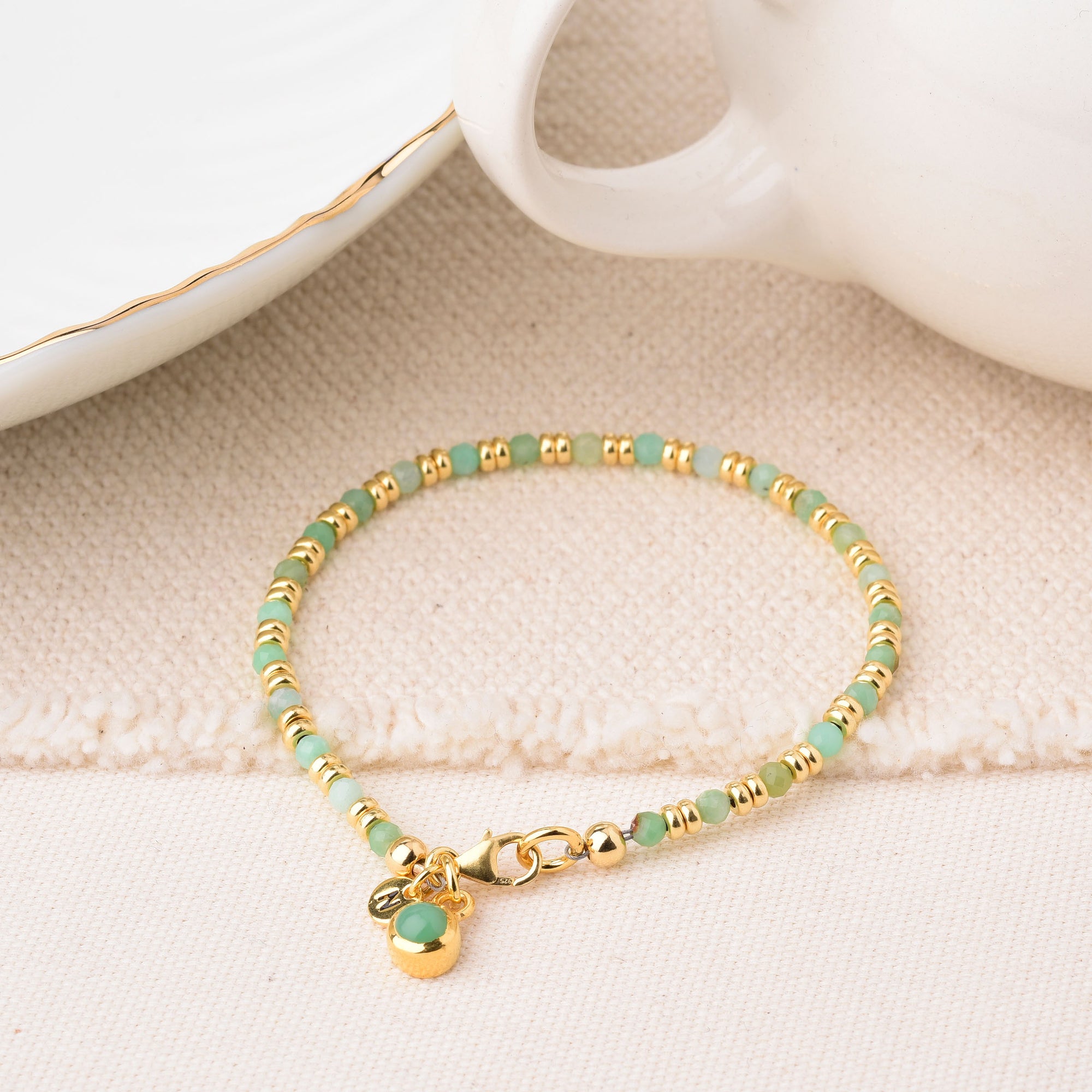 Linear Birthstone Bracelet - May