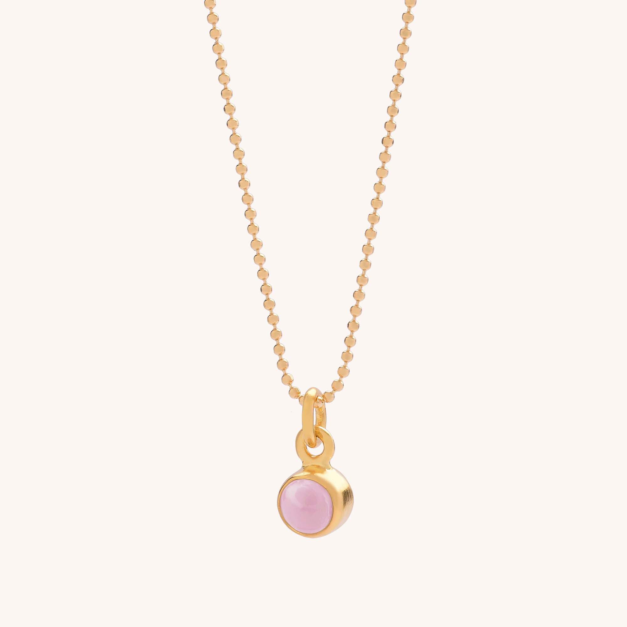 Gem Dot Birthstone Necklace