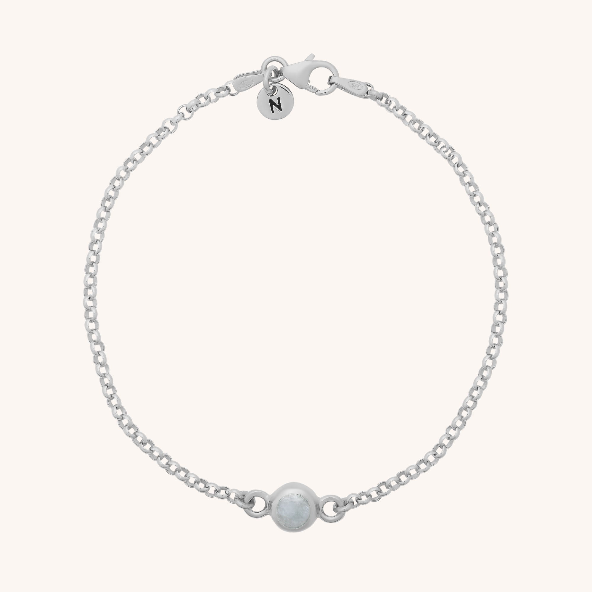 Birthstone Gem Dot Bracelet