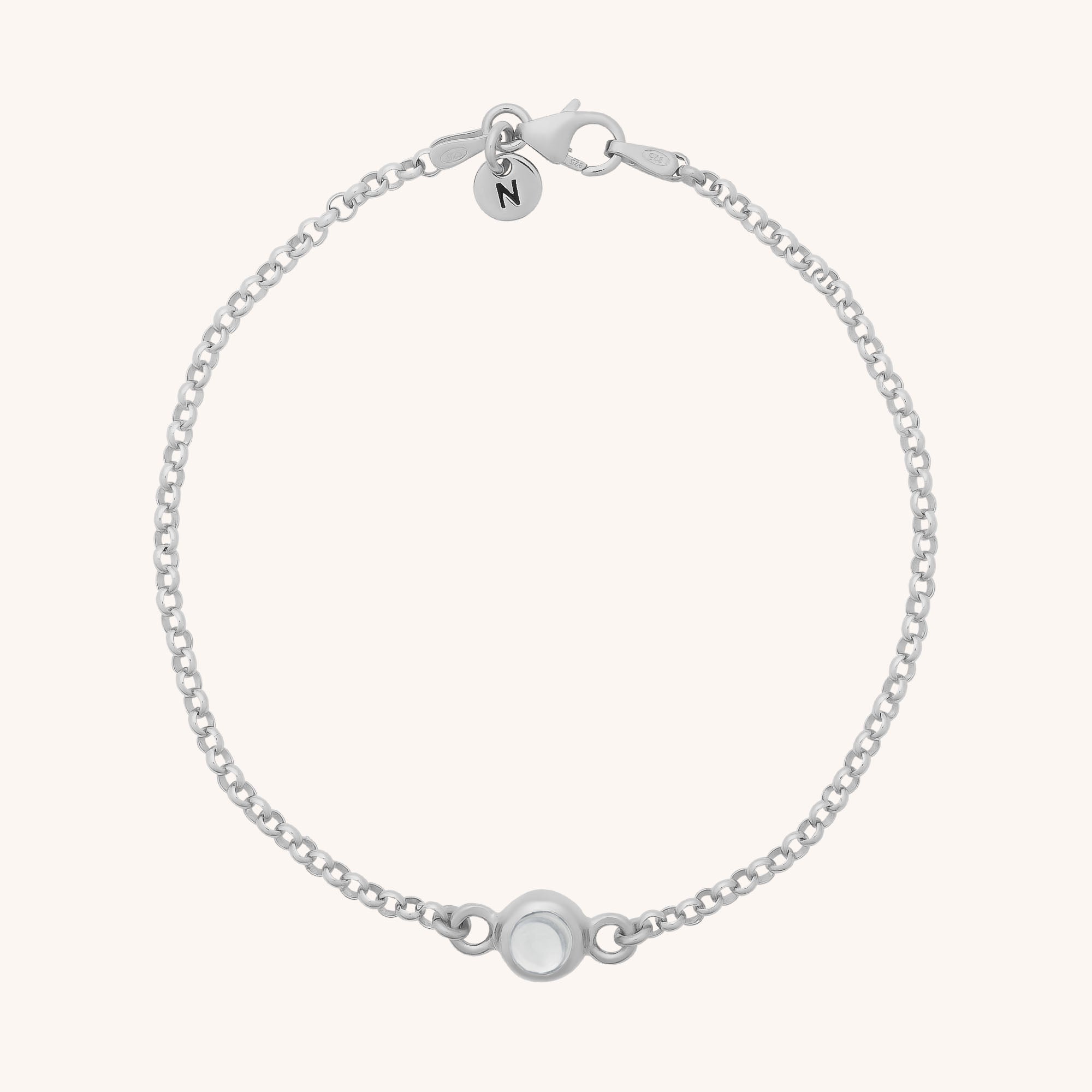 Birthstone Gem Dot Bracelet