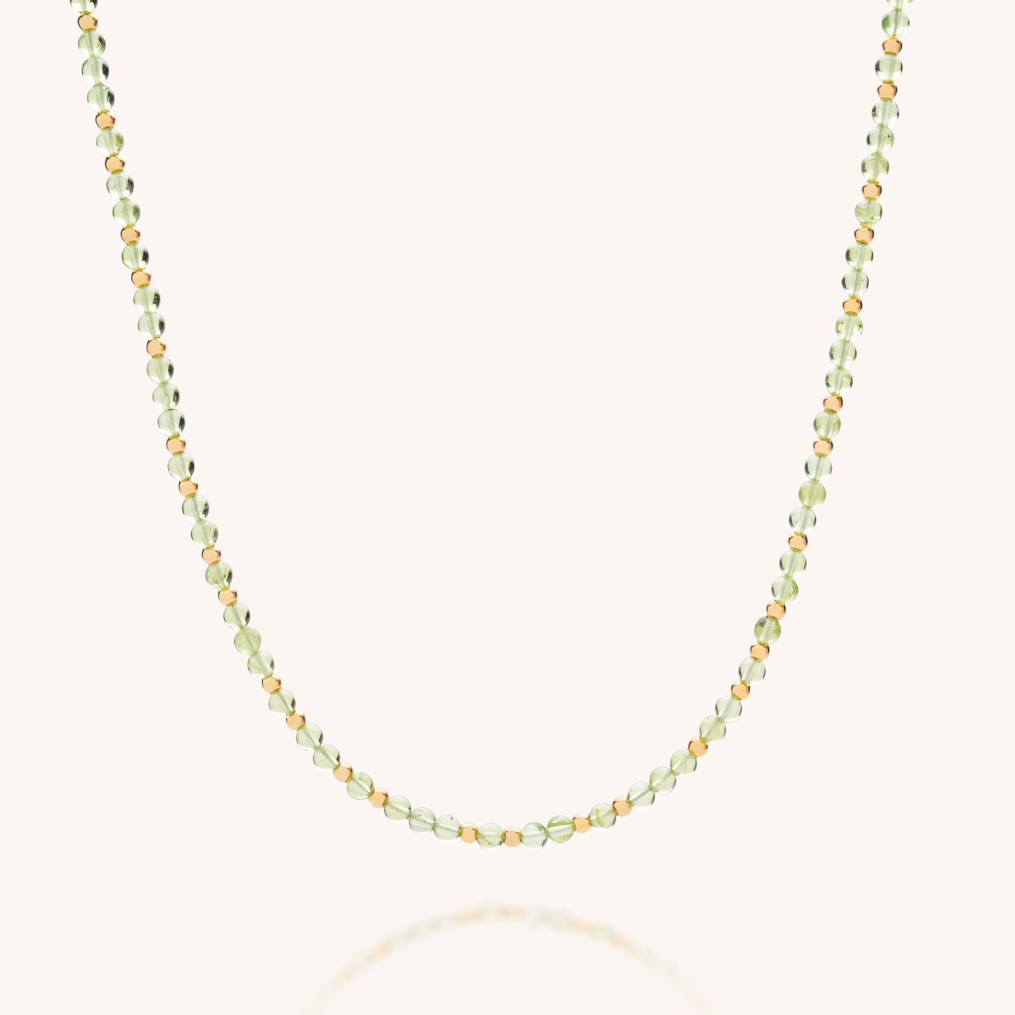 Jewel Bead Birthstone Necklace