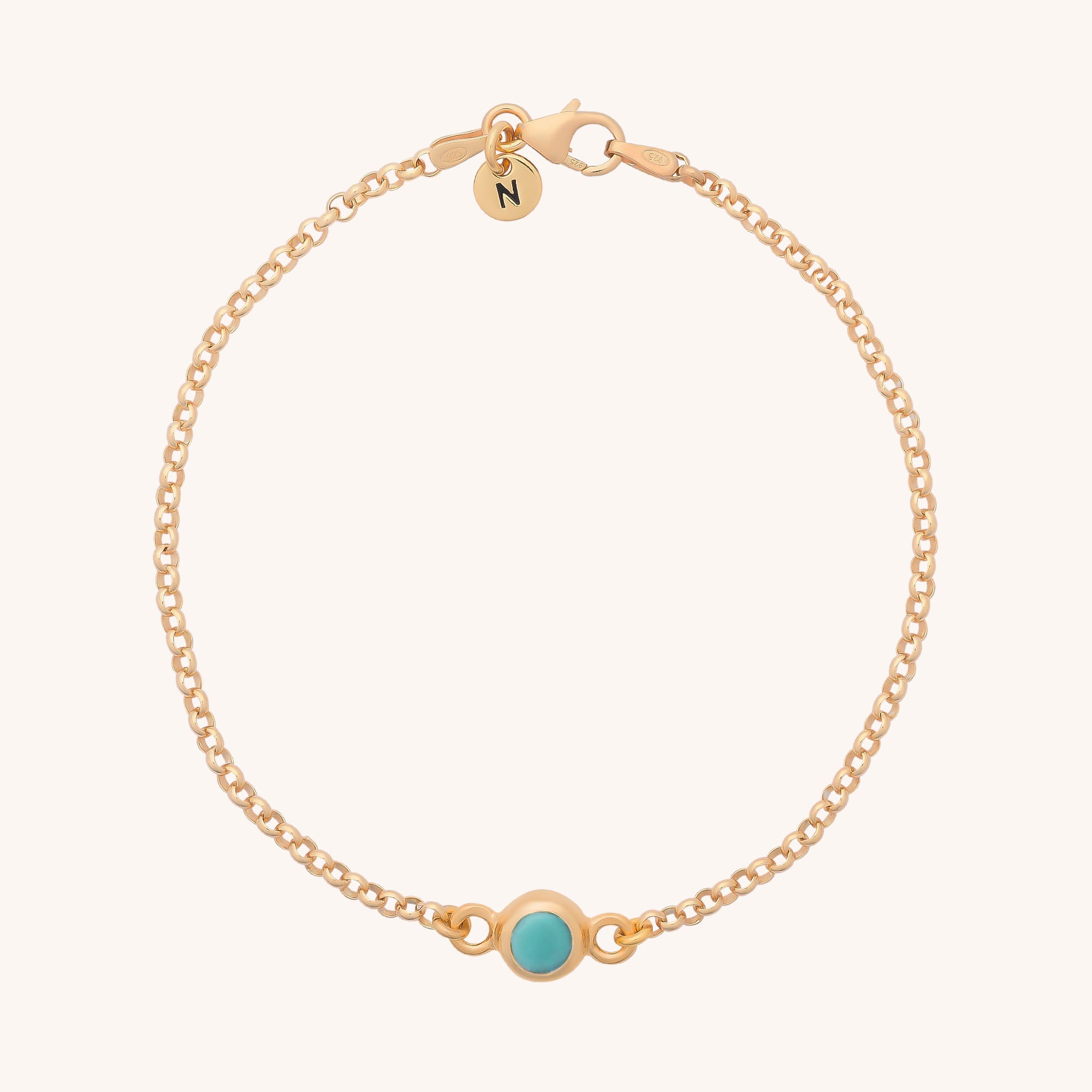 Birthstone Gem Dot Bracelet