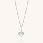 Diamond April Birthstone Necklace